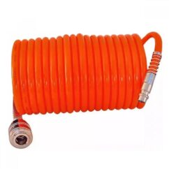 WĄŻ SPIRALNY DO SPRĘŻONEGO POWIETRZA PANSAM PE 10M, 8X5 MM, SZYBKOZŁĄCZKA 1/4" - A533091