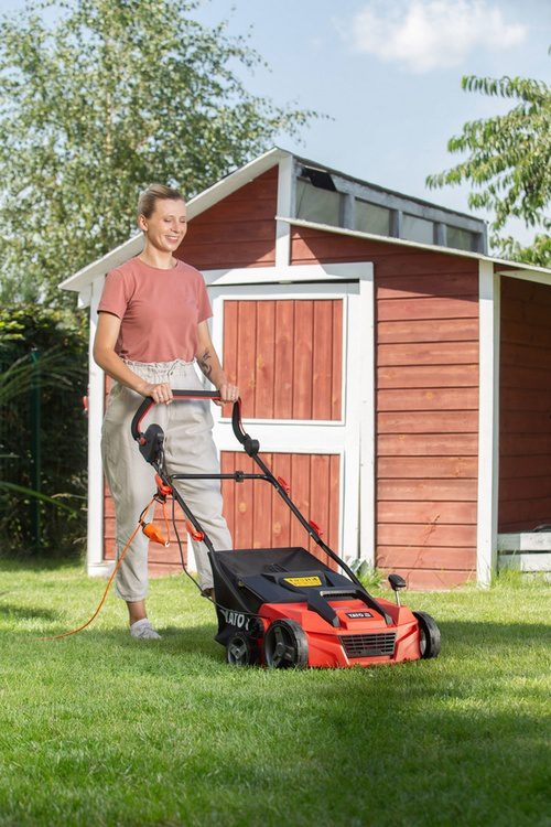 WERTYKULATOR ELEKTRYCZNY YATO 1800W, SZEROKOŚĆ ROBOCZA 380 MM - YT-84840 - obrazek 7