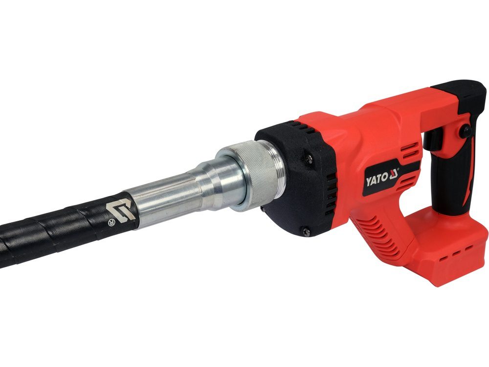 WIBRATOR / BUŁAWA WIBRACYJNA YATO DO BETONU 18V, 1,2 M / 25 MM – BEZ AKUMULATORA - YT-82604 - obrazek 3