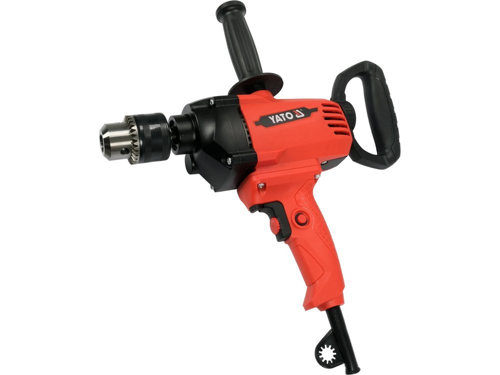 WIERTARKO-MIESZARKA YATO 1200W 3W1 - DO MIESZANIA ZAPRAW I WIERCENIA DUŻYMI ŚREDNICAMI - YT-82055