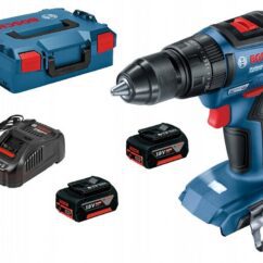 WIERTARKO-WKRĘTARKA AKUMULATOROWA UDAROWA BOSCH GSB 18V-50 18 V 50 Nm BRUSHLESS 2×5.0 Ah Li-Ion – L-BOXX 136