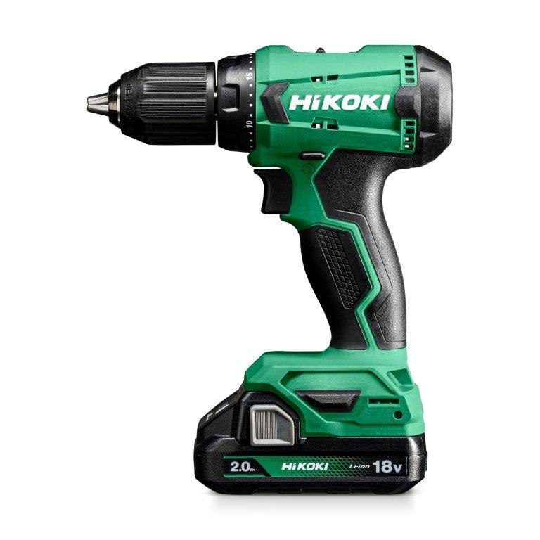 WIERTARKO-WKRĘTARKA AKUMULATOROWA HIKOKI DS18DAWCZ 18 V 50 Nm 2×2.0 Ah Li-Ion