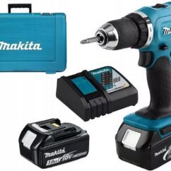 WIERTARKO-WKRĘTARKA AKUMULATOROWA MAKITA 42 Nm 18V 2×3.0Ah Li-Ion
