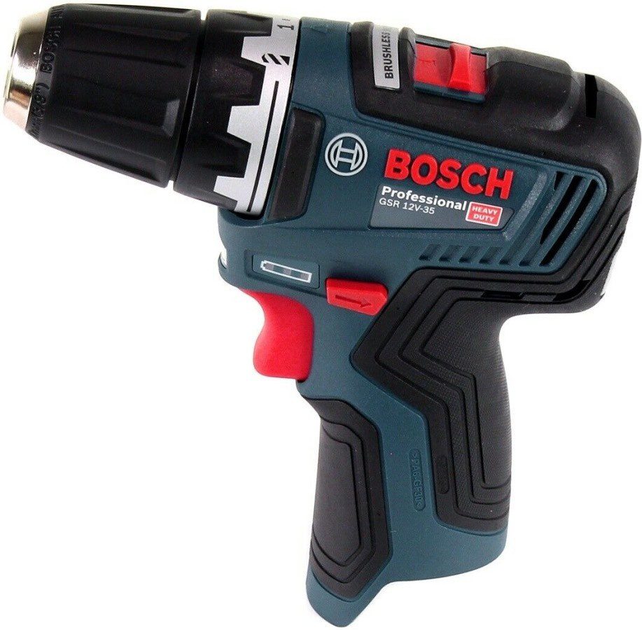 WIERTARKO-WKRĘTARKA AKUMULATOROWA BOSCH GSR 12V-35 12 V 35 Nm BRUSHLESS – BEZ AKUMULATORA - obrazek 3