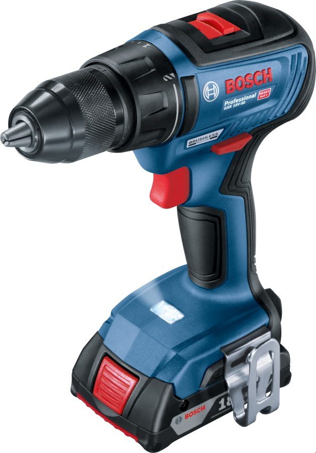 WIERTARKO-WKRĘTARKA AKUMULATOROWA BOSCH GSR 18V-50 18 V 50 Nm BRUSHLESS 2×2.0 Ah Li-Ion L-CASE - obrazek 4