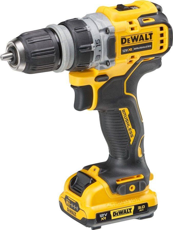 WIERTARKO-WKRĘTARKA AKUMULATOROWA DEWALT 12 V 57 Nm 2×3.0 Ah 4 GŁOWICE TSTAK DCD703L2T - obrazek 2