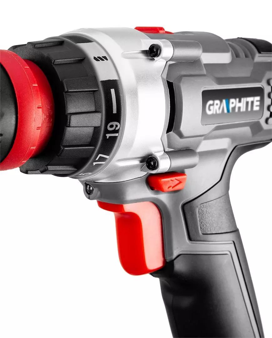 WIERTARKO-WKRĘTARKA AKUMULATOROWA GRAPHITE ENERGY+ 18V, ADAPTER KĄTOWY I KRAWĘDZIOWY, BEZ AKUMULATORA - 58G022-AD - obrazek 12