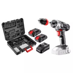 WIERTARKO-WKRĘTARKA GRAPHITE ENERGY+ 18V LI-ION, ZDEJMOWANY UCHWYT 10 MM, 2 x AKUMULATOR 2AH, ŁADOWARKA, WALIZKA - 58G022-SET2