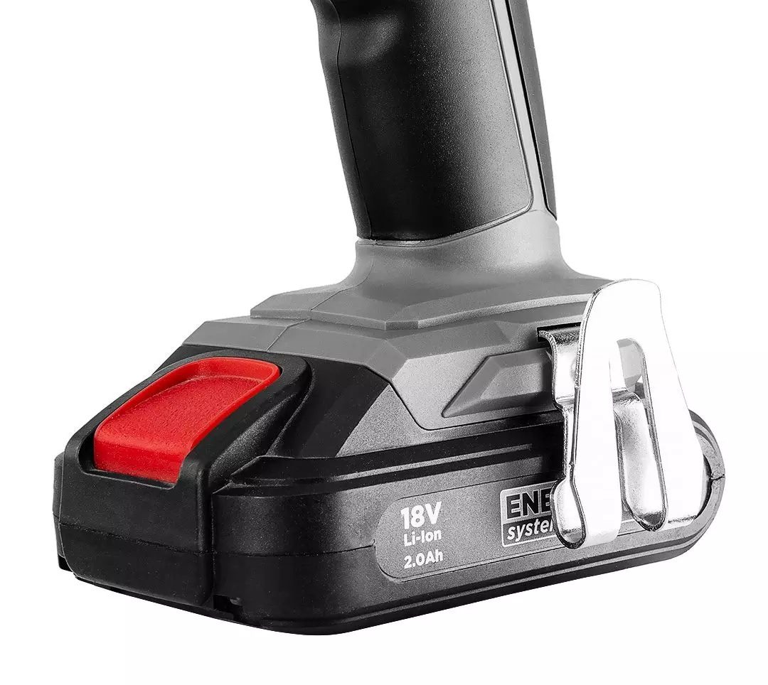 WIERTARKO-WKRĘTARKA GRAPHITE ENERGY+ 18V LI-ION, ZDEJMOWANY UCHWYT 10 MM, 2 x AKUMULATOR 2AH, ŁADOWARKA, WALIZKA - 58G022-SET2 - obrazek 12