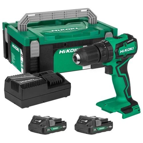 WIERTARKO-WKRĘTARKA AKUMULATOROWA HIKOKI DS18DD 18 V 55 Nm 2×2.0 Ah Li-Ion HITSYSTEM - obrazek 3