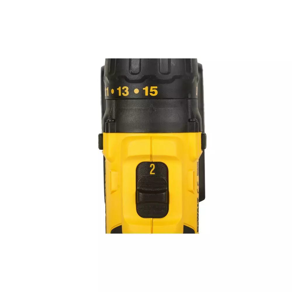 WIERTARKO-WKRĘTARKA AKUMULATOROWA DEWALT 18 V 65 Nm 2×2.0 Ah Li-Ion XR WALIZKA TSTAK - obrazek 6