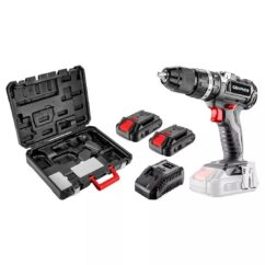 WIERTARKO-WKRĘTARKA GRAPHITE ENERGY+ 18V BEZSZCZOTKOWA Z UDAREM, 2 x AKUMULATOR 2AH, ŁADOWARKA, WALIZKA - 58G020-SET2