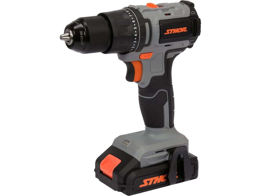 WIERTARKO-WKRĘTARKA STHOR 20V, 45 Nm - AKUMULATOR 2 Ah - 78085