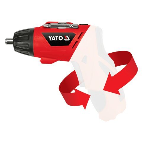 WKRĘTAK AKUMULATOROWY YATO SKŁADANY 3,6V - AKUMULATOR 1,3 AH - YT-82760 - obrazek 3