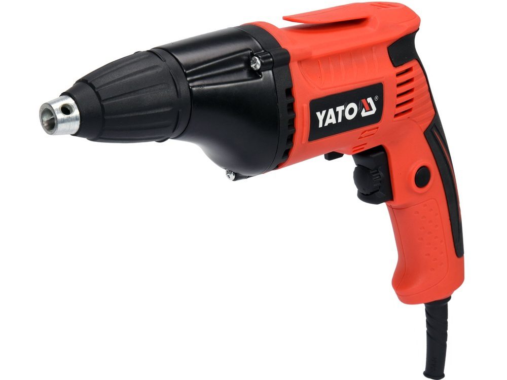 WKRĘTARKA DO REGIPSÓW YATO 550W Z MAGAZYNKIEM NA WKRĘTY 22-55 MM - YT-82071