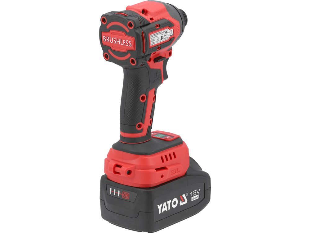 ZAKRĘTARKA UDAROWA YATO 18V, 1/4'', 230 NM - AKUMULATOR 4 AH - YT-82798 - obrazek 2