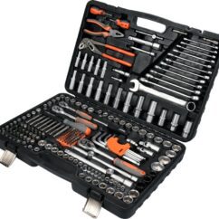 ZESTAW NARZĘDZIOWY STHOR 1/2", 3/8", 1/4" (225 el.) - 58693