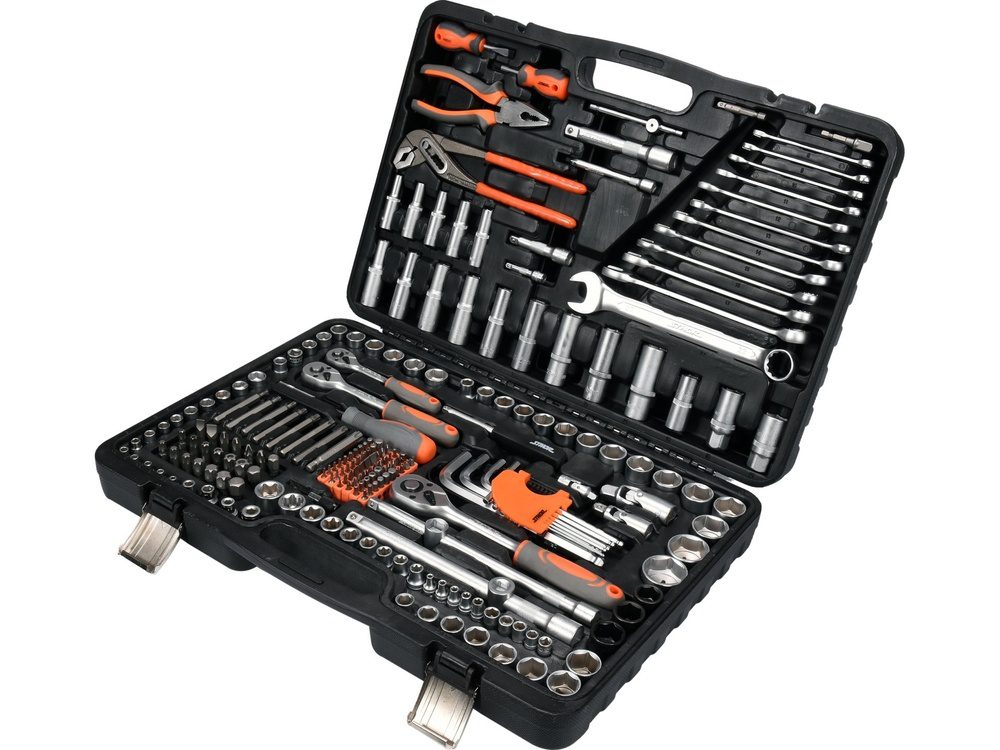 ZESTAW NARZĘDZIOWY STHOR 1/2", 3/8", 1/4" (225 el.) - 58693
