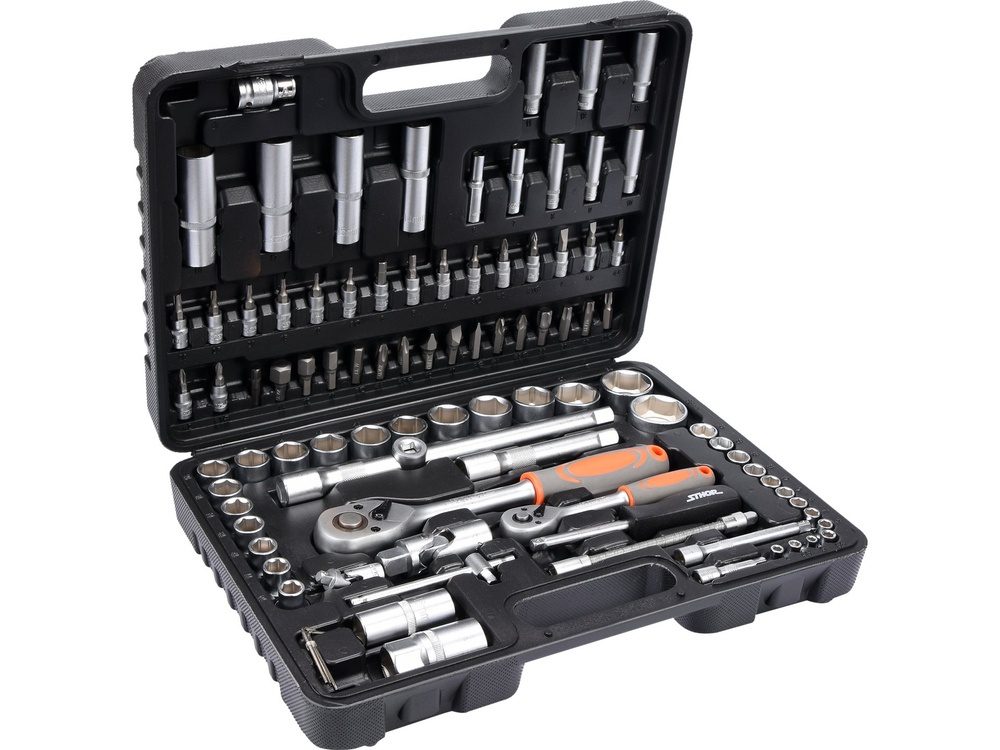 ZESTAW NARZĘDZIOWY STHOR 1/2" L (94 el.) - 58687