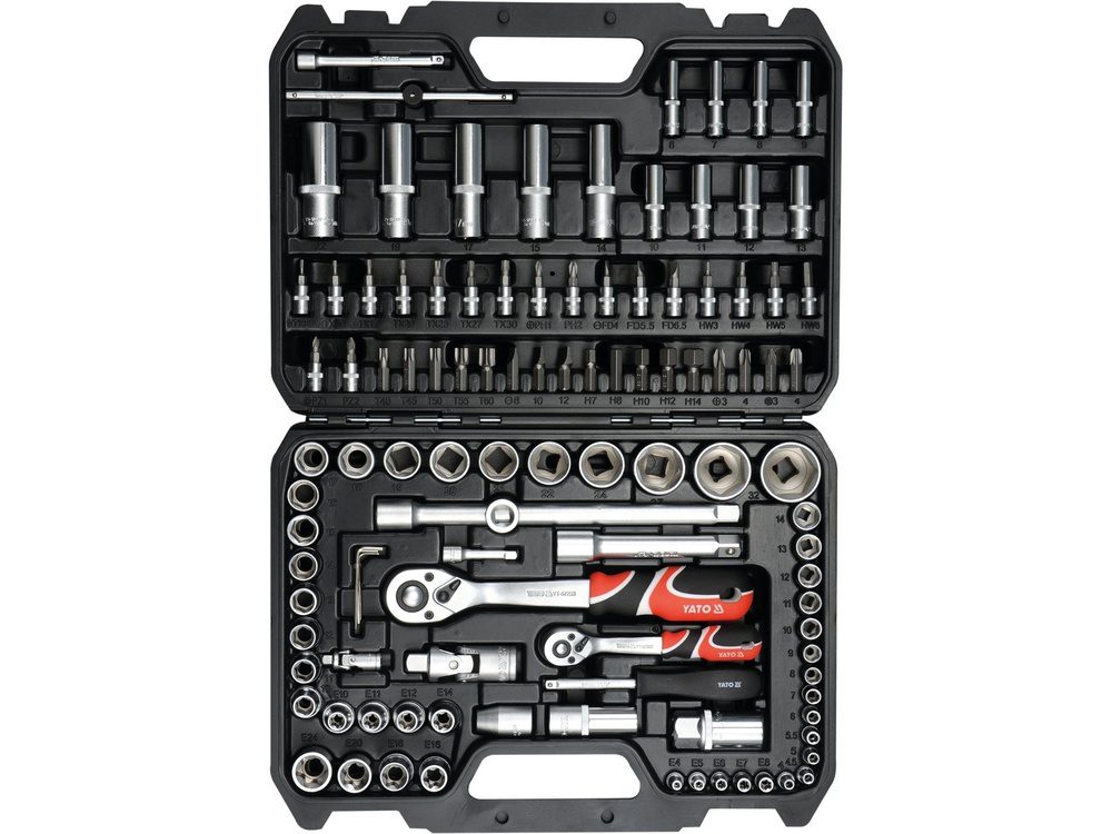 ZESTAW NARZĘDZIOWY YATO 1/2" L (108 el.) - YT-38791 - obrazek 2