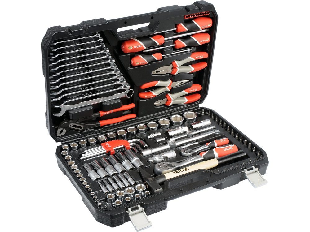 ZESTAW NARZĘDZIOWY YATO 1/2" XXL (122 el.) - YT-38901