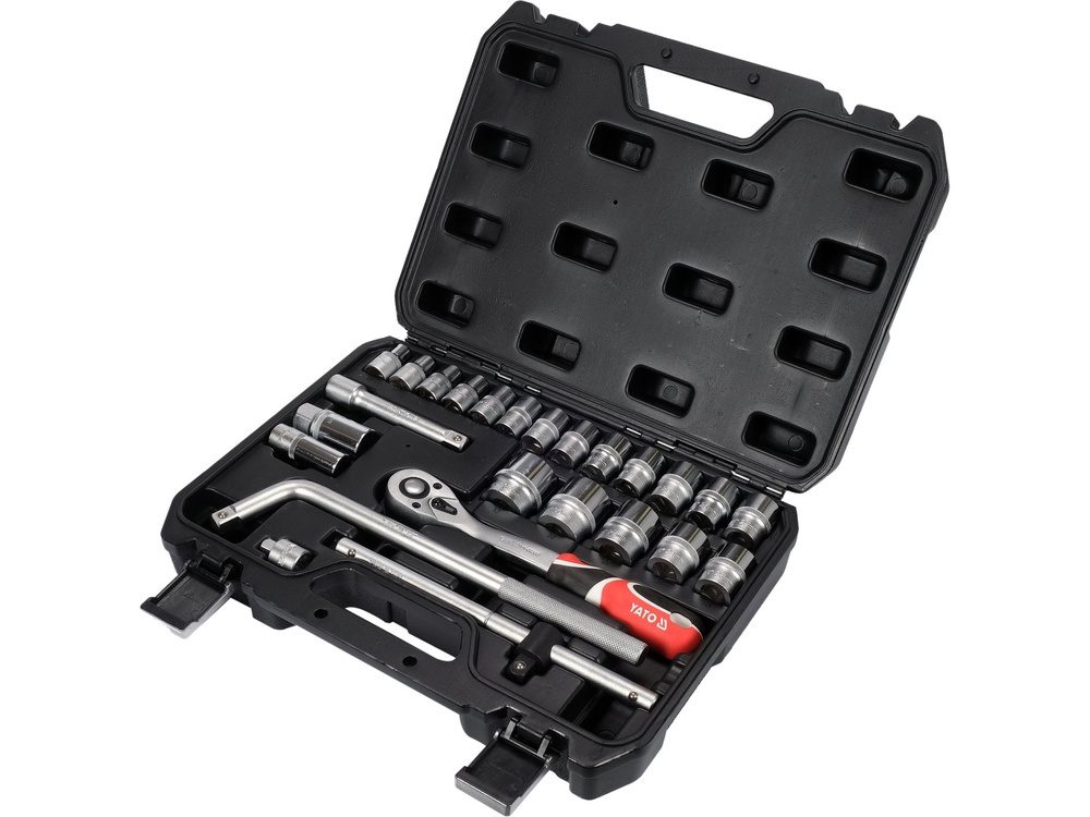 ZESTAW NARZĘDZIOWY YATO 1/2" L (25 el.) - YT-38741 - obrazek 2