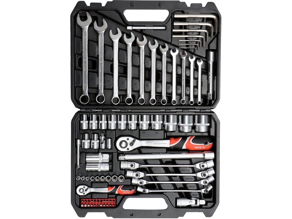 ZESTAW NARZĘDZIOWY YATO 1/2" L (77 el.) - YT-38781 - obrazek 2