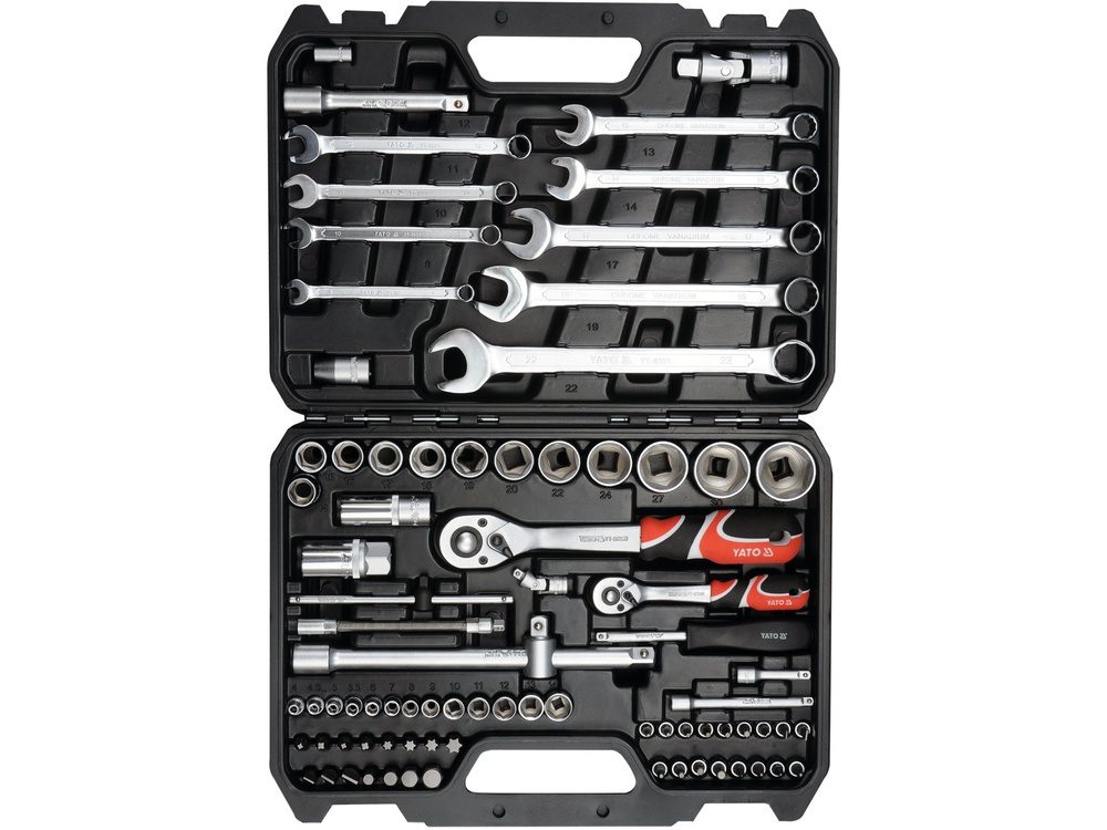 ZESTAW NARZĘDZIOWY YATO 1/2" L (82 el.) - YT-12691 - obrazek 2