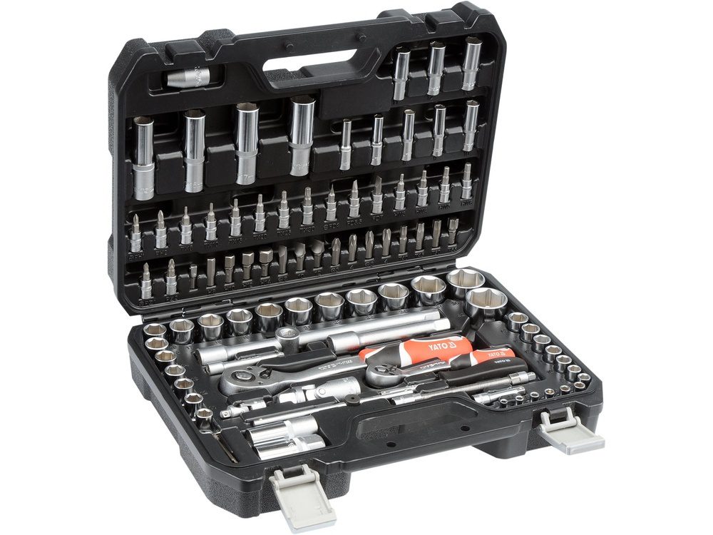 ZESTAW NARZĘDZIOWY YATO 1/2" L (94 el.) - YT-12681