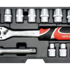 ZESTAW NARZĘDZIOWY YATO 1/2" XS (12 el.) - YT-38671
