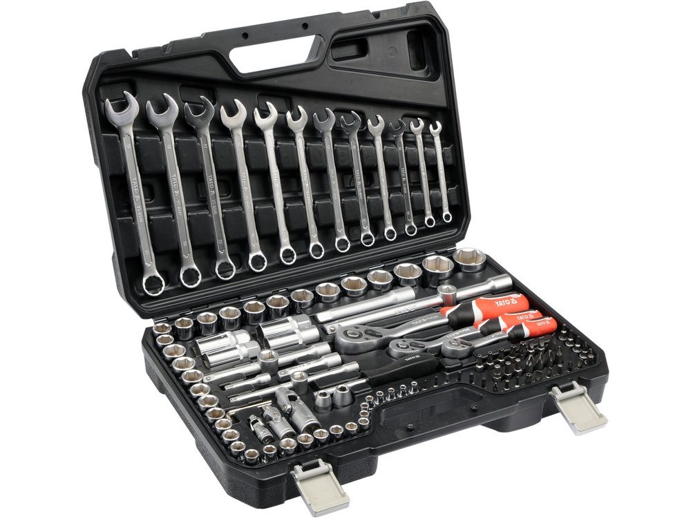 ZESTAW NARZĘDZIOWY YATO 1/4", 3/8", 1/2" (111 el.) - YT-38831 - obrazek 3