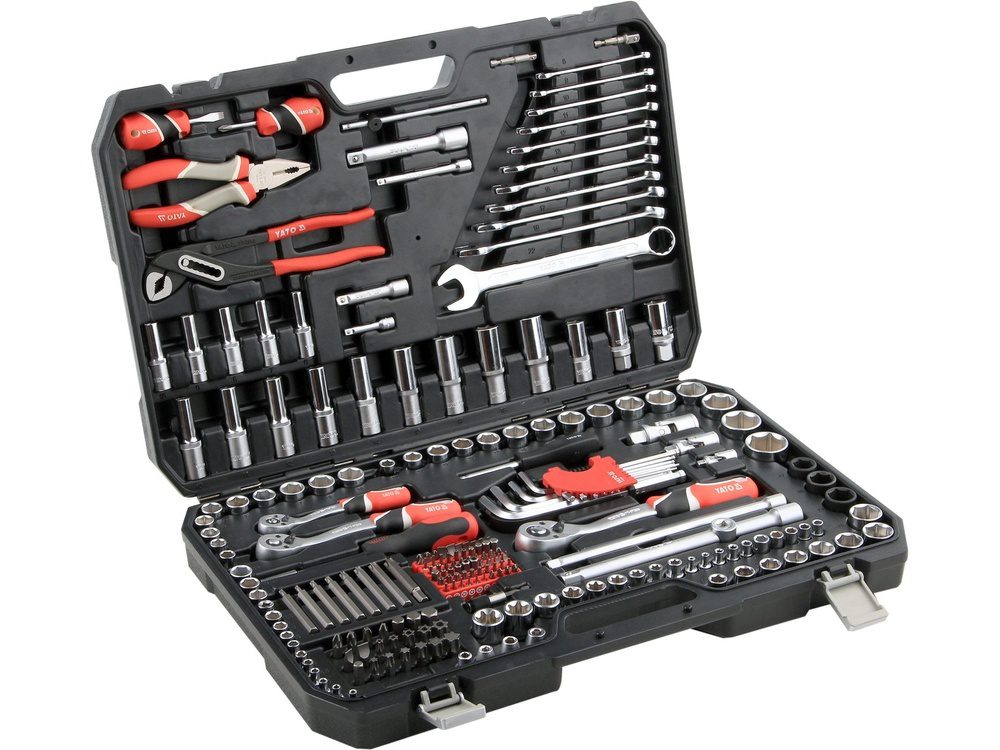 ZESTAW NARZĘDZIOWY YATO 1/4", 3/8", 1/2" (225 el.) - YT-38941 - obrazek 4