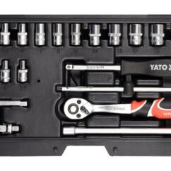 ZESTAW NARZĘDZIOWY YATO 1/4" XS (20 el.) - YT-14491