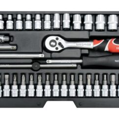 ZESTAW NARZĘDZIOWY YATO 1/4" XS (38 el.) - YT-14471