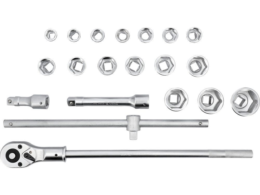 ZESTAW NARZĘDZIOWY YATO 3/4" (20 el.) - YT-1335 - obrazek 2