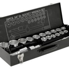 ZESTAW NARZĘDZIOWY YATO 3/4" (20 el.) - YT-1335