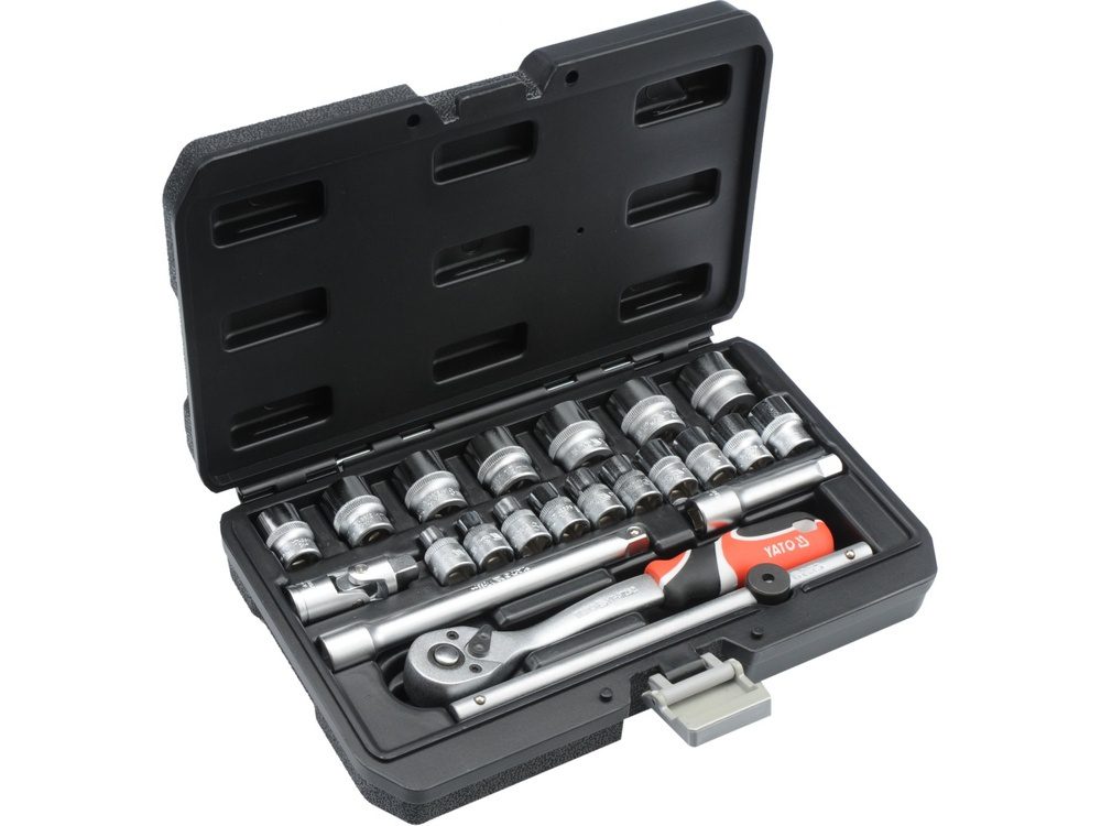 ZESTAW NARZĘDZIOWY YATO 3/8" XS (22 el.) - YT-38561 - obrazek 2