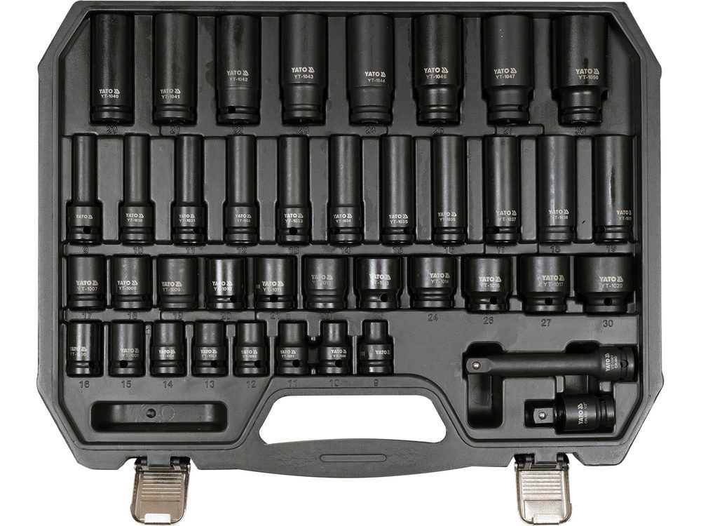 ZESTAW NASADEK UDAROWYCH YATO 1/2", (40 el.) - YT-10555