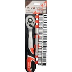 ZESTAW NASADEK Z AKCESORIAMI YATO 1/2" (12 el.) - YT-38821