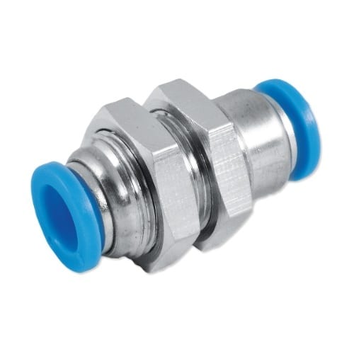 ZŁĄCZKA WTYKOWA PROSTA PRZEGRODOWA / PANELOWA RQS 12 MM – 12 MM, TEKALAN - RQSS 120