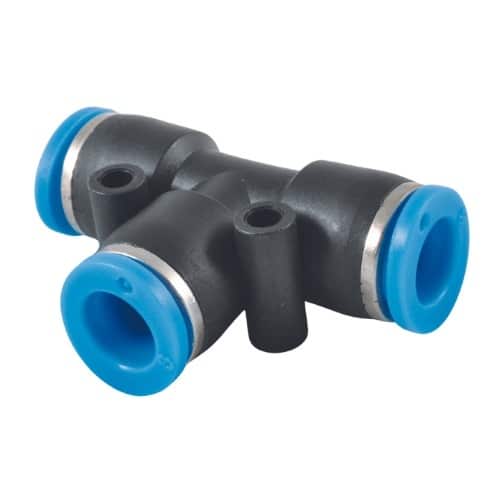 ZŁĄCZKA WTYKOWA TRÓJNIKOWA RDUKCYJNA, REDUKCJA TYPU T RQS 6 MM – 6 MM - 4 MM, TEKALAN - RQST 6040