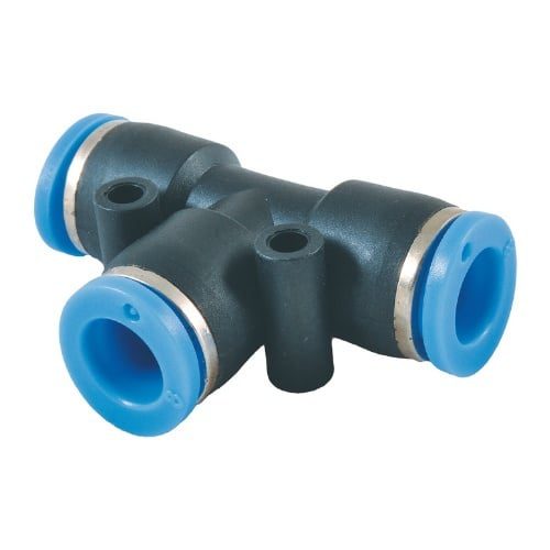 ZŁĄCZKA WTYKOWA TRÓJNIKOWA, TRÓJNIK TYPU T RQS 14 MM – 14 MM - 14 MM, TEKALAN - RQST 140