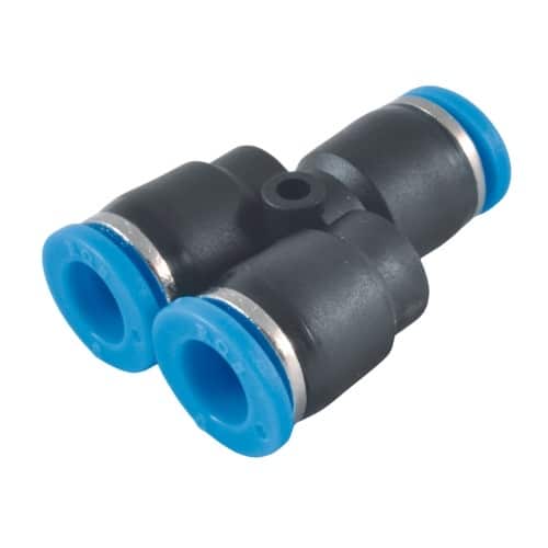 ZŁĄCZKA WTYKOWA TRÓJNIKOWA, TRÓJNIK TYPU Y RQS 4 MM – 4 MM - 4 MM, TEKALAN - RQSY 40 - obrazek 2
