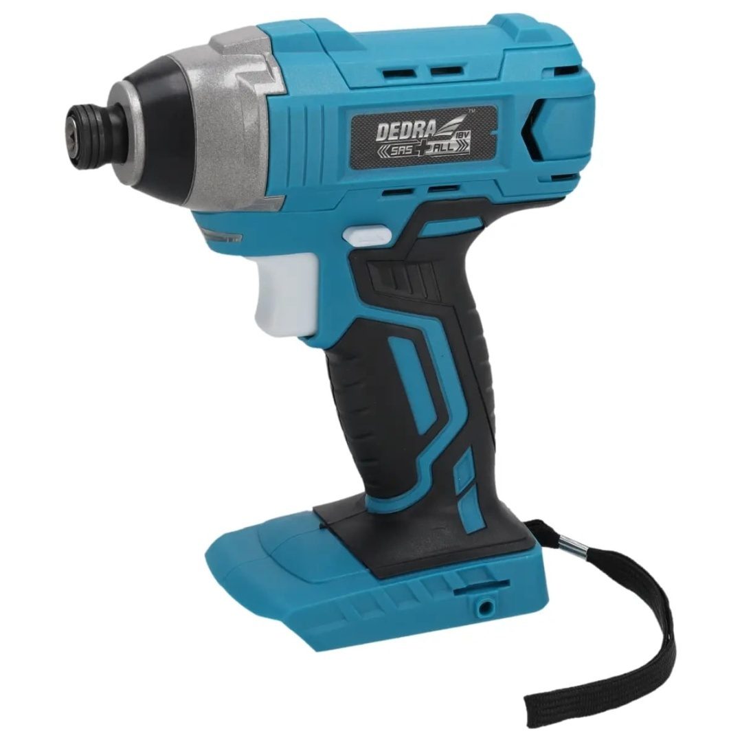 ZAKRĘTARKA UDAROWA AKUMULATOROWA DEDRA SAS+ALL 18V 110 Nm UCHWYT HEX 1/4" – BEZ AKUMULATORA - DED7045 - obrazek 3